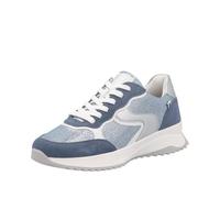 Rieker W1307, Sneaker Basse Donna, Blu, 43 EU