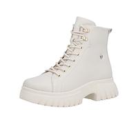 Rieker W1877 - Barca da motociclista, da donna, 40 EU, colore: Bianco, bianco, 40 EU