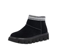 Rieker W2074, Stivali Corti Donna, Nero, 39 EU