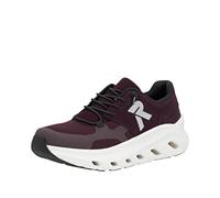 Rieker W3500, Sneaker Low Donna, Colore: Rosso, 44 EU