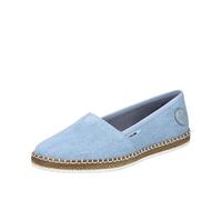 Rieker Women Espadrilles M2278, Ladies Flats, Blu, 41 EU