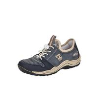 Rieker Women's L0538 Mule, Blu, 42 EU