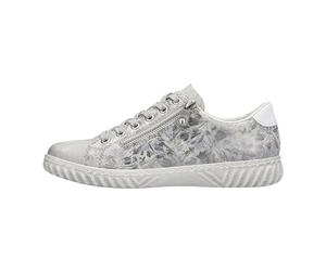 Rieker Womens N0900-90 Scarpe da ginnastica stringate, bianco, 38 EU
