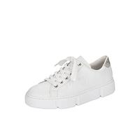 Rieker Women's N59w1 Sneaker, Bianco, 40 EU