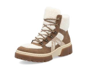 Rieker X8611, Stivali Stringati Donna