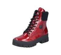 Rieker Y0220, Barca da Motociclista Donna, Colore: Rosso, 38 EU