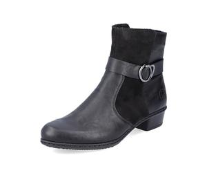 Rieker Y0777, Stivali alla Moda Donna, Nero, 38 EU