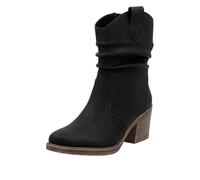 Rieker Y1284, Stivali Donna, Nero, 42 EU