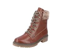 Rieker Y9530, Stivali Stringati Donna, Marrone, 38 EU