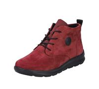 Rieker Z0022, Stivali Stringati Donna, Colore: Rosso, 39 EU