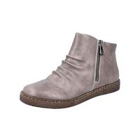 Rieker Z1263, Stivali Corti Donna, Grigio, 37 EU