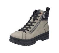 Rieker Z1805, Stivali Corti Donna, Verde, 36 EU