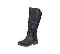 Rieker Z4776, Stivali Alti Donna, Nero, 42 EU