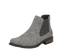 Rieker Z4994, Stivali Chelsea Donna, Grigio, 37 EU