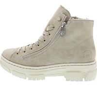 Rieker Z7410, Stivali Stringati Donna, Beige, 36 EU