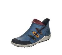 Rieker Z7582 - Stivaletto Donna, blau / 00, 43 EU