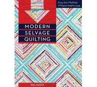 Riel Nason Modern Selvage Quilting (Tascabile)