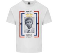 Rieleggi Il Sindaco Goldie Wilson Maglietta Per Bambini Anni '80