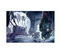 RIELLI Dishonored Game 1 - Poster su tela, decorazione da parete, per soggiorno, camera da letto, 30 x 45 cm