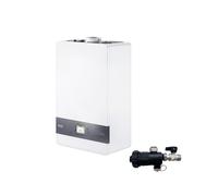 Riello Caldaia A Condensazione Family 35 KIS LOW NOX 30 kW Metano Completa Di Kit Scarico Fumi Hybrid e Defangatore Omaggio