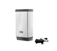 Riello Caldaia a Condensazione Family Externa 30 Kis 25 kW Metano/Gpl Completa Di Kit Fumi e Defangatore Omaggio KIT COASSIALE