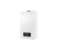 Riello Caldaia a Condensazione Residence HM 25 Kis LowNox 25 kW Metano Completa Di Kit Fumi ADATTATORE SDOPPIATO