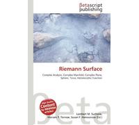 Riemann Surface: Complex Analysis, Complex Manifold, Complex Plane, Sphere, Torus, Holomorphic Function