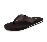 riemot Infradito Uomo Estive, Comode Leggere Flip Flops, Ciabatte Uomo per Spiaggia e Piscina, Pelle Marrone Scuro 47 EU