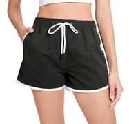 riemot Pantaloncini Costumi da Bagno Donna Asciugatura Rapida Pantaloni Corti Spiaggia Estivi Sportivi Shorts con Tasche Perfetti Pantaloncino Piscina per Mare Corse Palestra , S