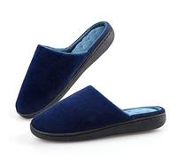 riemot Pantofole unisex lavabili, Donna Blu, 39 EU