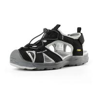 riemot Sandali Sportivi Estivi Basse Donna e Uomo,Comode Scarpe da Trekking,Arrampicata,Sport e Mare,Sandali con Cinturino alla Nero Donna 37EU