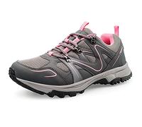 riemot Scarpe da Trekking Donna Impermeabili Leggere Traspiranti con Suola Antiscivolo per Escursionismo Montagna, Camminate Outdoor e attività Sportive, Grigio, EU 40