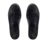 riemot Solette Lana di Montone per Donna Uomo Bambini, Solette Scarpe Invernali per Stivali, Scarponi Lavoro, Pantofole, Solette Termiche Suole Scarpe Calde Morbide Comfort, Nero 44 EU