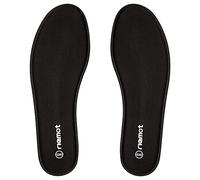 riemot Solette Memory Foam Uomo Donna, Soletta Scarpe per Stivali da Lavoro e Scarpe da Passeggio, Sport Solette per Assorbimento Degli Urti e Ammortizzazione, Comfort, Soffice uomo nero EU43