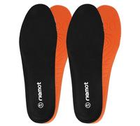 riemot Solette Scarpe Uomo Donna,Soletta Sportive per Assorbimento Degli Urti e Ammortizzazione,Solette Memory Foam Supporto Arco Suole Scarpe,Inserti per Scarpa Traspirante di Ricambio,Nero,38 EU