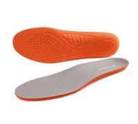 riemot Solette Scarpe Uomo Donna,Solette Sportive per Assorbimento Degli Urti e Ammortizzazione,Solette Memory Foam Supporto Arco Suole Scarpe,Inserti per Scarpe Traspirante di Ricambio,Grigio,43 EU