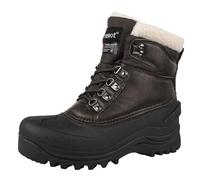 riemot Stivali da Neve da Uomo e da Donna Scarpe Invernali Impermeabili e Caldi Stivali da Trekking Foderati in Pile, Marrone 41 EU