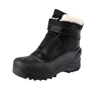 riemot Stivali Uomo Donna Invernali Scarpe Neve Stivaletti Foder Antiscivolo Caldo Eleganti Imbottiti Trekking Boots Nero Donna EU 39