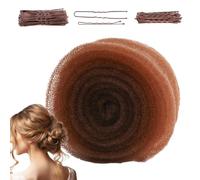 Riempimento capillare per raccogliere i capelli, volumizzatore, inseribile | Creatore di chignon per matrimoni, spose, compleanni, saloni, casa, viaggi, estate, acconciature quotidiane