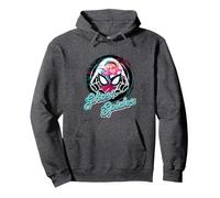 Riempimento del Logo Ghost Spider di Marvel Rising Secret Warriors Felpa con Cappuccio, Unisex per Adulti, Grigio Scuro, L