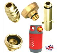 Riempimento Sicuro Gas Bottiglia Adattatore Set All Europa Kit Di 4 Viaggio Set