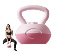 Riempiti di sabbia di ferro, manico scivoloso, terreno -Amichevole | Dumbbell per fitness | Allenamento di sollevamento e a casa e in studio, per donne e uomini | Ball Dumbbell che allena s