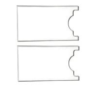 Riempitivi di differenza da parete per materasso ignifugo, 2 pezzi, distanziatori per mobili di pericolo, facile installazione, barriera a parete per materasso