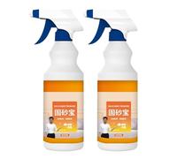 Riempitivo per crepe nel calcestruzzo, Spray protettivo per pareti con agente fissante sabbia, Rinforzo superficiale base antisabbia, Agente impermeabilizzante invisibile multiuso (2pcs)