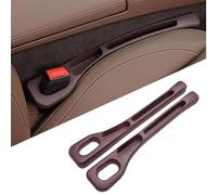 Riempitivo per Sedili Auto,YouXiaor 2PCS Car Seat Gap Filler Tappo per Sedile Auto Striscia a Prova di Perdite Sul Lato del Sedile Riempimento del Divario del Sedile gap Filler (marrone)