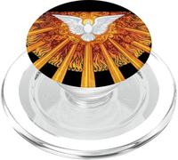 Riempito con lo Spirito Santo Pentecoste Domenica Cattolica Colomba PopSockets PopGrip per MagSafe
