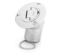 Riempitore di carburante L'acciaio inossidabile previene la corrosione 'acqua di mare Sicurezza Convenienza Porta carburante per yacht per barca