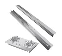 Riempitore di spazi per stufe, Riempitore di spazi per stufe laterali - 2X Riempitivi per la protezione dello spazio della stufa,Copertura antiscivolo per gli spazi del bordo della stufa, riempitivo p