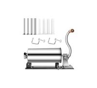 Riempitore manuale per salsicce, in acciaio inossidabile, 8 tubi per casa e | Riempitrice manuale per salsicce con 8 tubi, perfetto per la cucina domestica e commerciale, goditi la produzione di salsicce