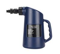 Riempitore per batteria, Bottiglia per batteria per auto 2 litri Riempitrice a flusso rapido Strumento di riempimento per liquidi al piombo-acido Caraffa a ciclo profondo per auto con spegnimento a